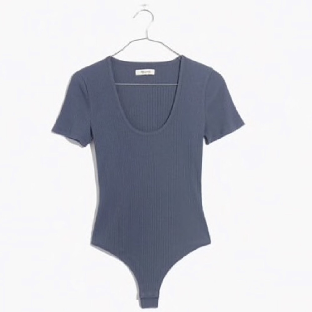 Madewell Cameo Scoop Ribbed Bodysuit